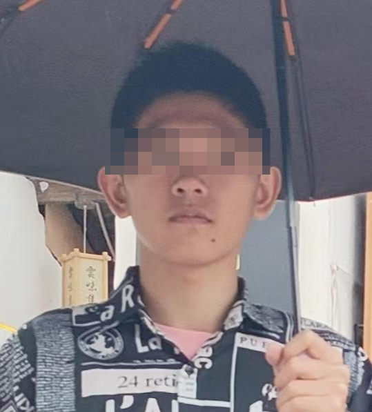 ▲18岁高中生胡一啸