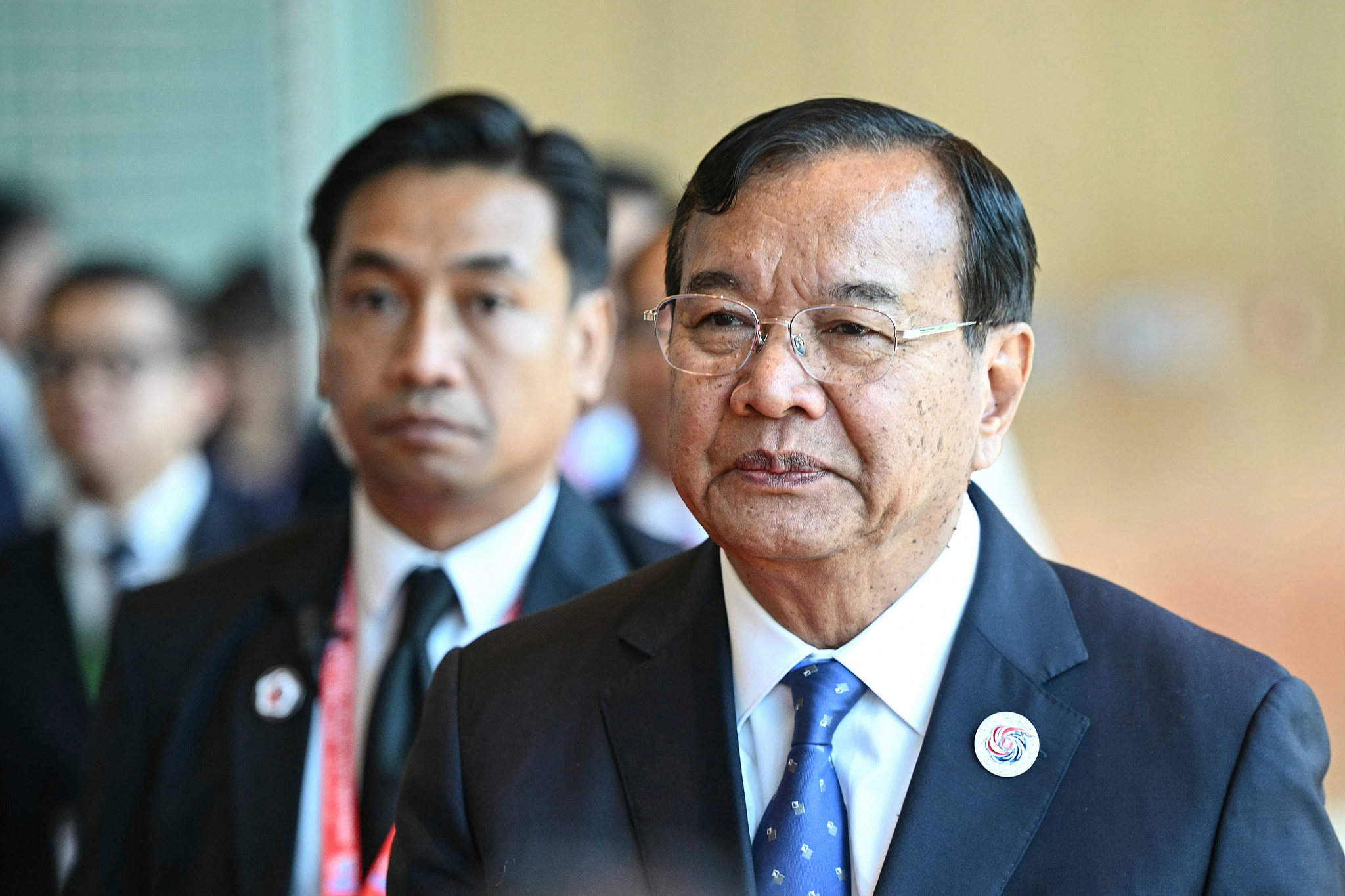 △柬埔寨副首相兼外交大臣布拉索昆（资料图）